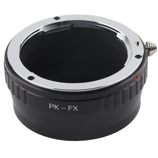 Metallisk objektivadapterring for Pentax PK-objektiv til Fujifilm FX X Pro1 X E1 kamera