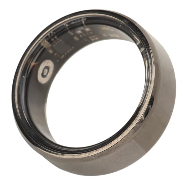 Smart Ring Sundheds-tracker Skridttælling Søvnkvalitetsovervågning IP68 Vandtæt Sundhedsring med Opladningsetui til Android til IOS Sort Størrelse 8