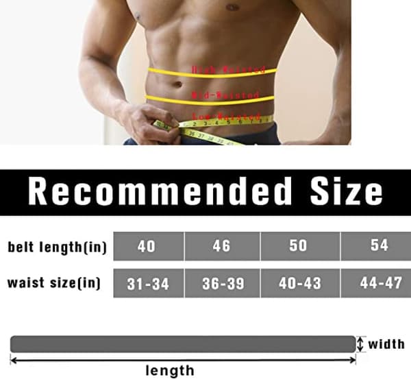 Lerretsbelte for menn og kvinner med svart D-ring 3,81 cm bred ekstra lang solid, grå