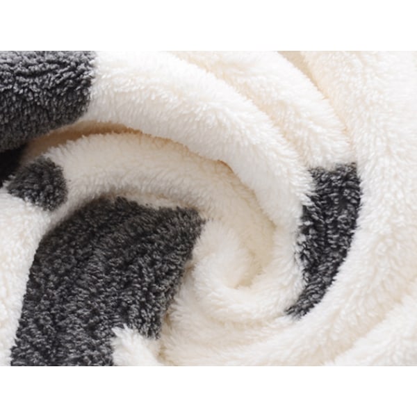 Myke luksuriøse badehåndklær 13,7 x 29 tommer ekstra store korallfløyel mikrofiber plysj tykke dusjark superabsorberende og raske