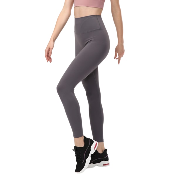 Fit Compression Jooga-housut Power Stretch Treeni Legginsit Korkeavyötäröiset Vatsanohjauksella (L)