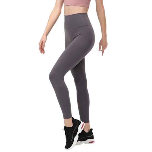 Fit Compression Jooga-housut Power Stretch Treeni Legginsit Korkeavyötäröiset Vatsanohjauksella (S)