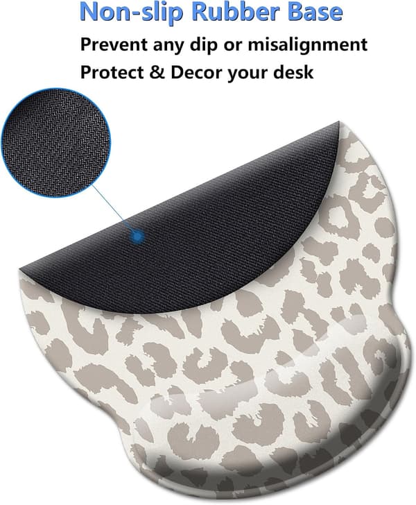 Musematte med håndleddsstøtte, Ergonomisk musematte med håndleddsstøtte, Komfortabel musematte med myk håndleddsstøtte, Smertelindrende musematter for N
