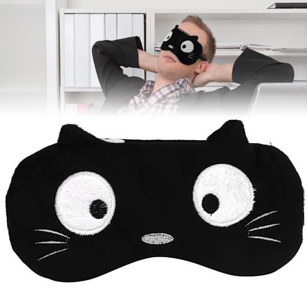 USB Varmt Kompress Øjenplaster Justerbar Malurt Træthed Linderung Varmeterapi Blindfold