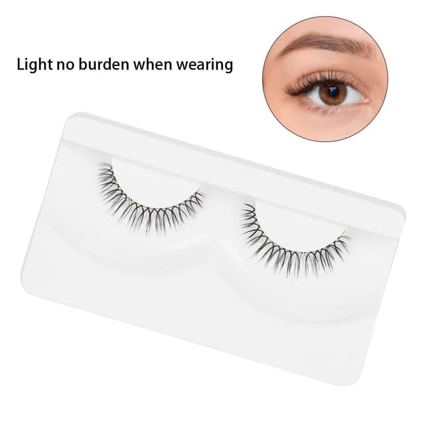 Teko-ripsiä 3D Minkki-karva Imitoidut Monikerroksiset Pitkät Teko-ripsiä EyelashBE-325