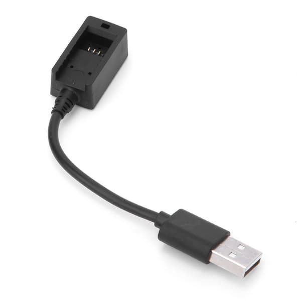 Plastik Sort Smart USB-interface Hurtigopladning Kamera Batteri Opladerkabel Opladertilbehør til DJI OSMO ACTION