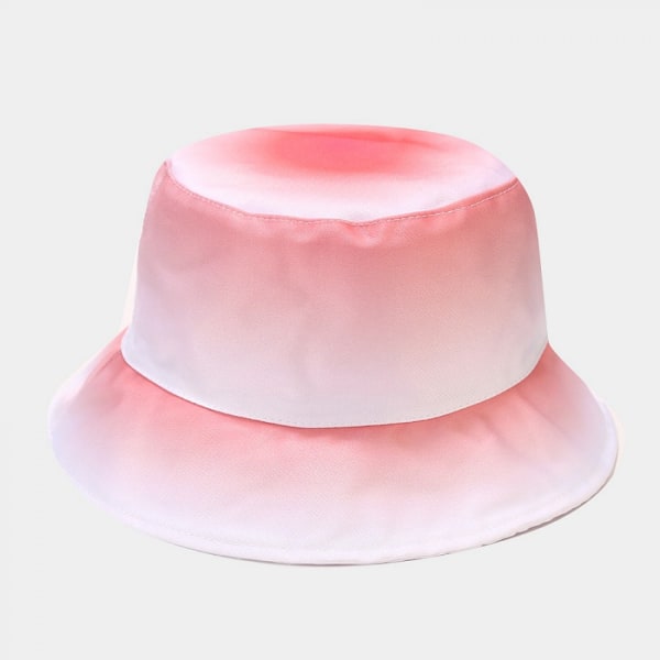 AVEKI Bucket Hat Tie Dye Vändbar Fiskehatt Sommar Strand Solhattar för Kvinnor, Rosa