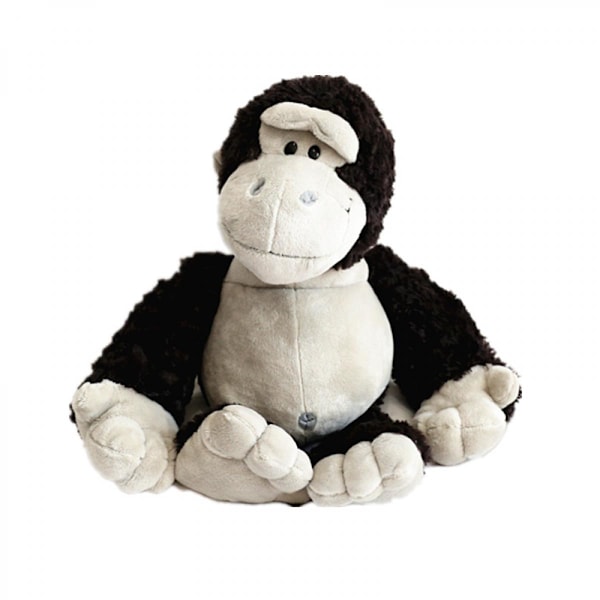 Mamma og baby mini gorilla, bamser til gutter og jenter, safari baby shower dekorasjoner, barnerom dekor