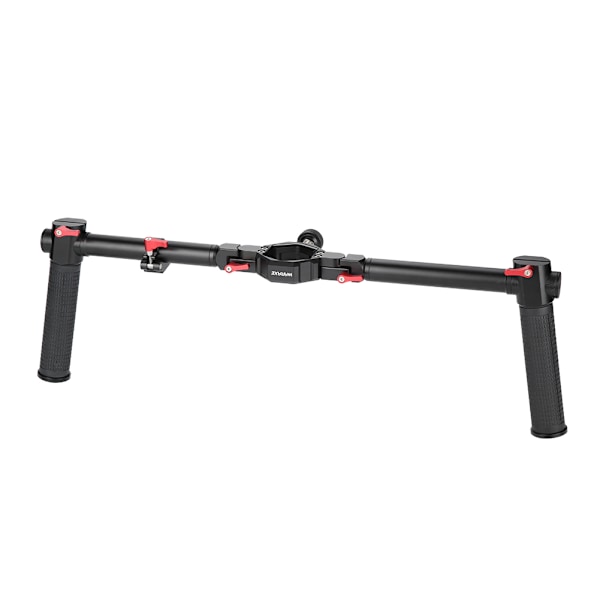 Dubbelhandtag Handhållen Handtag Stabilisator Gimbal Kit för Zhiyun Crane Smooth 4 Feiyu