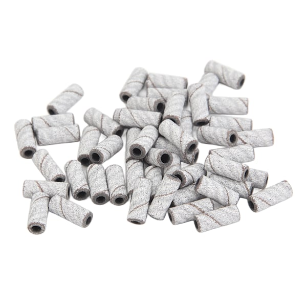 100 st 240 Grit Nagelkonst Slipband Manikyr Polering Slipband för Nagelborr