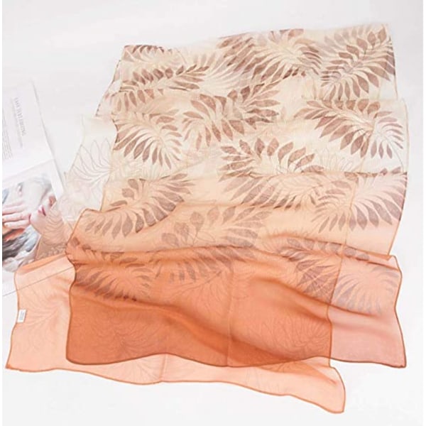 Scarfs för kvinnor Lättviktsmode Scarves Print Floral Pattern Scarf Shawl Wraps, B04