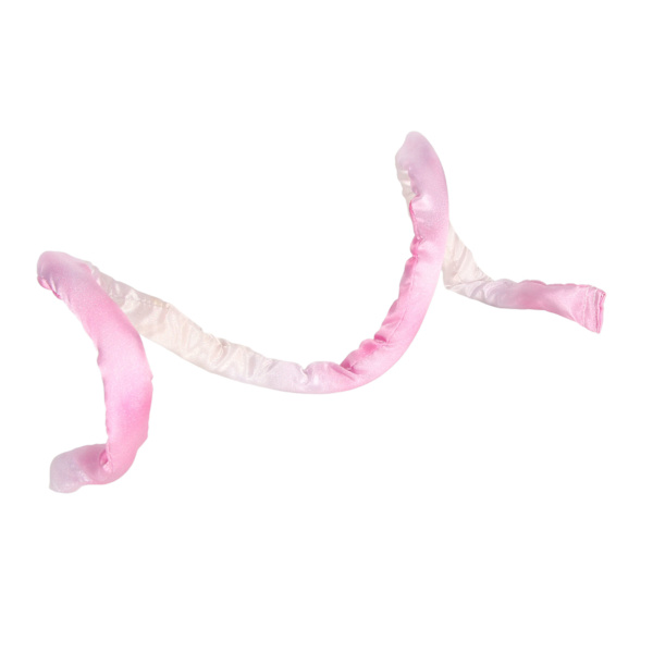 Spiral Lock Hår Tie Tie Dye Rosa Män Kvinnor Böjlig Dreadlocks Hår Tie Ponytail Hållare Tillbehör