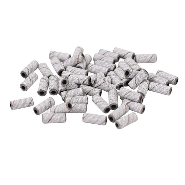 100 st 240 Grit Nagelkonst Slipband Manikyr Polering Slipband för Nagelborr