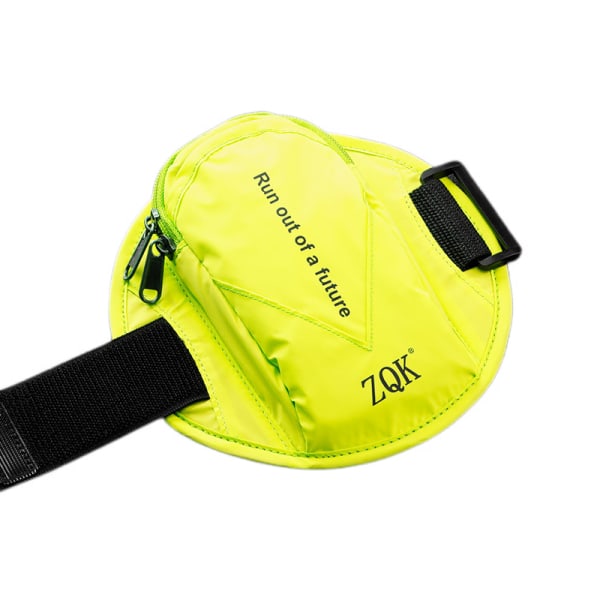 Sportarmband, universal smartphone-armväska för löpgym, multifunktionsficka, passar modeller under 6,5" gul