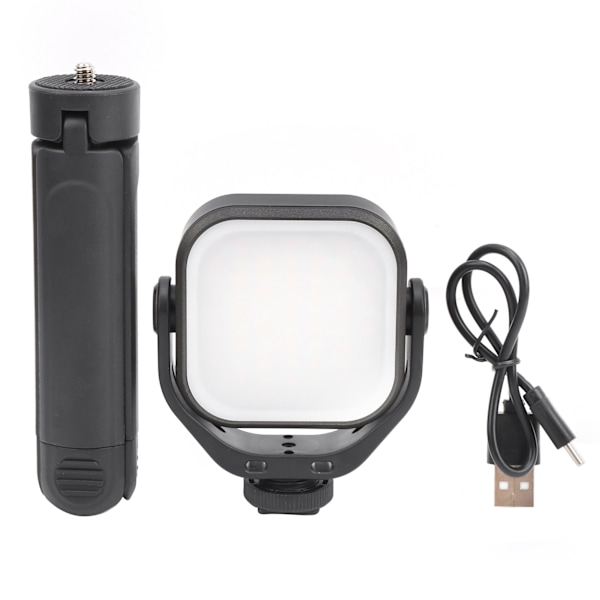 VIJIM MT14 Bärbar Multifunktionell Skrivbordsrotation Fyll Ljus Set Stativ VL66 LED Ljus
