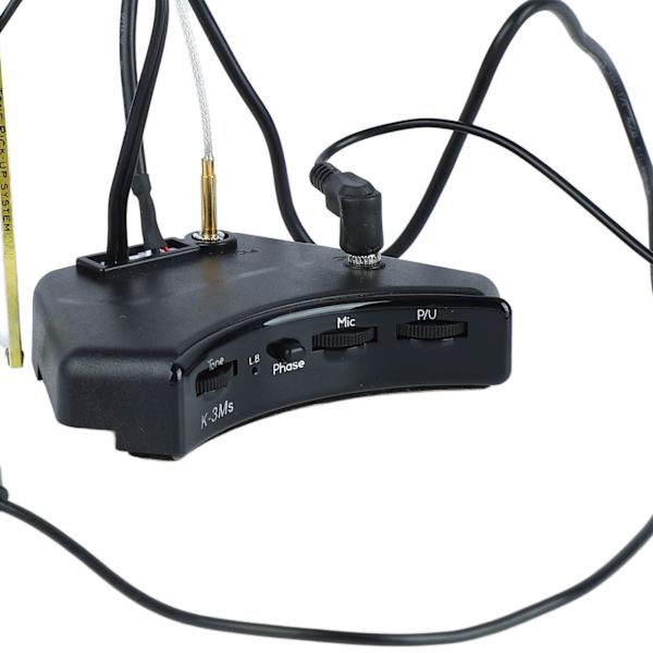 Elektrisk gitar pickup monteringsett piezoelektrisk keramisk sensor akustisk lydhull pickup tilbehør