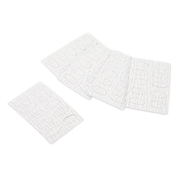 50 st 240 Grit Nagelbandskuffare Sandpapper Självhäftande Engångs Nagelkonst Pre Polering Sandpapper