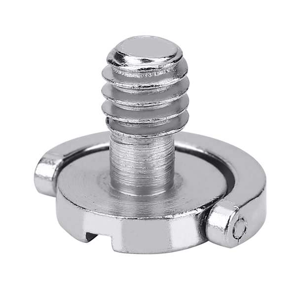 10 st Aluminiumlegering 1/4'' gängad skruv snabbkopplingsplatta stativtillbehör