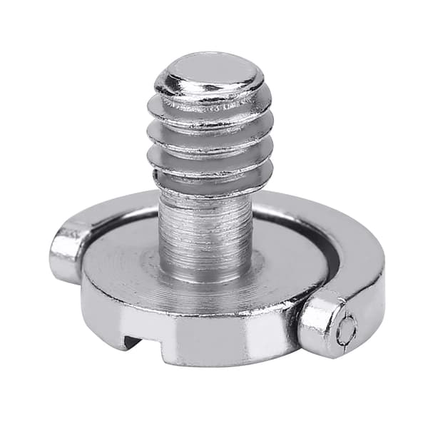 10 stk. aluminiumslegering 1/4'' gjengeskruer hurtigutløserplate stativtilbehør