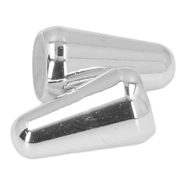 2 st gitarr pickup switch caps 3-vägs 5-vägs vippströmbrytare knopp ersättning för ST TL stil elgitarrer silver