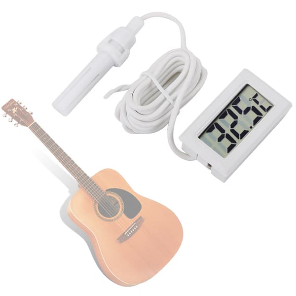 Mini Digital LCD Indendørs Temperatur Fugtighedsmåler Måler Termometer Hygrometer