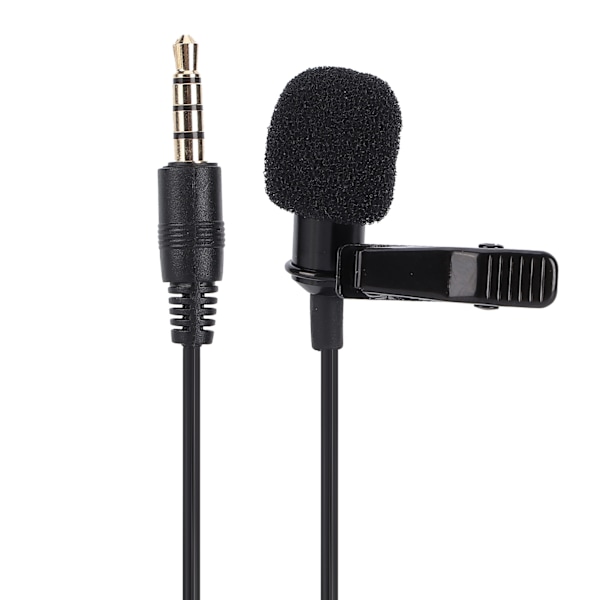 Clip-on mikrofon til computer, smartphone og tablet (M1 enkelt hoved)