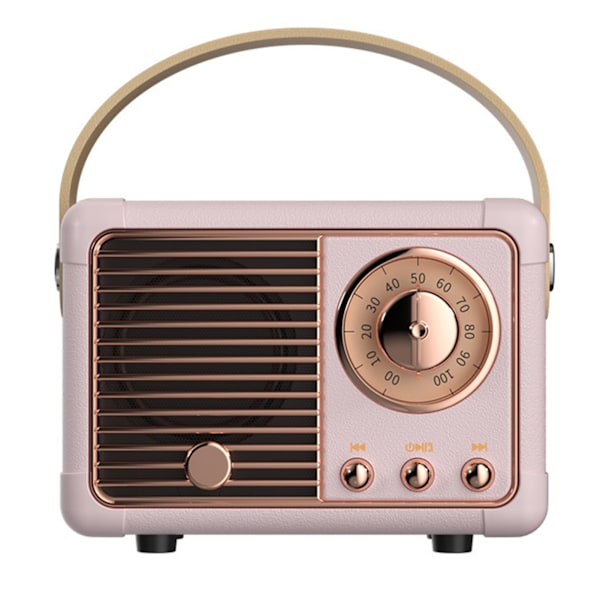 HM11 Bluetooth-højttaler bærbar trådløs radio HiFi musikafspiller håndfri opkald retrodesign