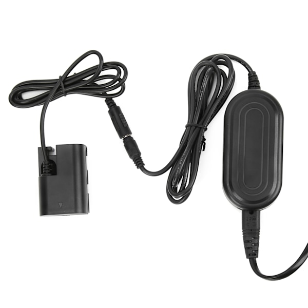 AC-strömadapter DC-koppling LPE6 Full Decoded Dummy-batterikit för Canon 5D2 5D3 5D4 6D 6D2 60D
