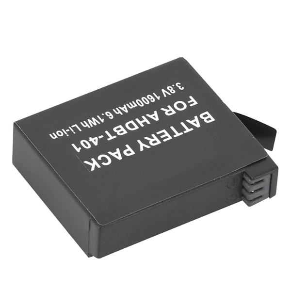 AHDBT-401 Batteri Passar till Gopro Hero 4 Kamera 3.8v 1600mAh