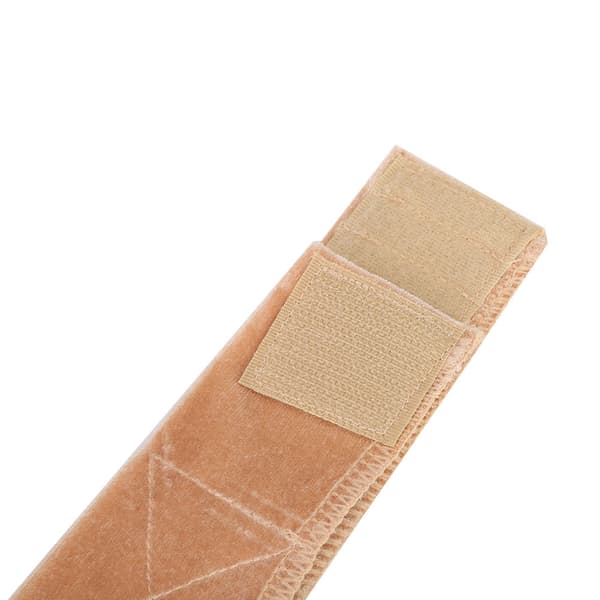 Flexibelt justerbart perukgrepp Sjal Huvudhår Band Peruktillbehör (Beige)
