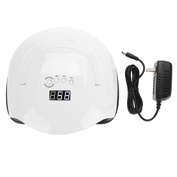 80W UV/LED-nagellampor med timer och sensor för härdning av gellack, nagelkonstverktyg
