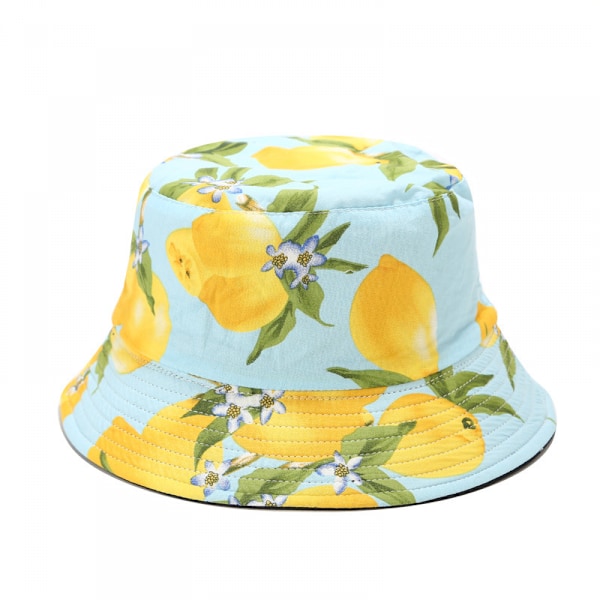Söt Bucket Hat Beach Fisherman Hattar för kvinnor, vändbara dubbelsidiga unisex (HATD010)