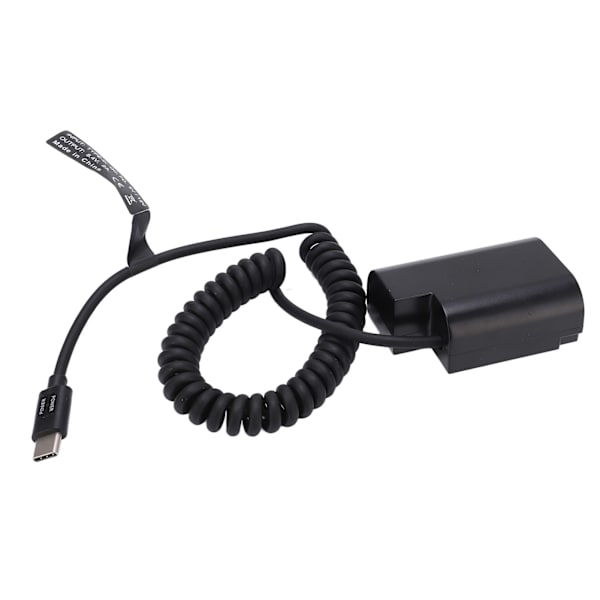 Typ C DMW DCC12 Full Decoding Dummy Batteri DC Koppling Power Adapter för GH3 GH4 GH5
