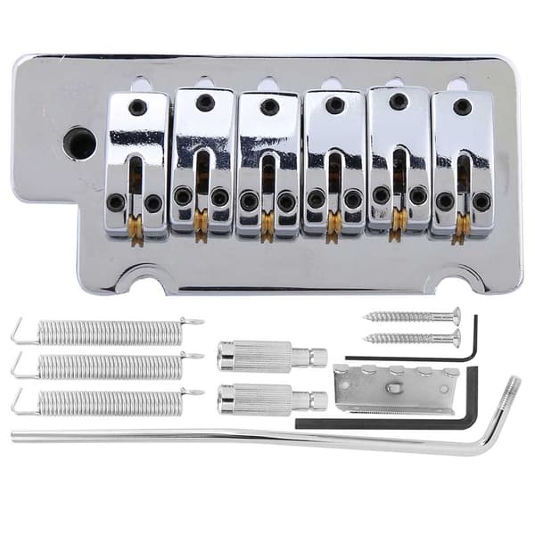 6 Strängar Elektrisk Gitarr Tremolo Stall Set Gitarr Tillbehör Reservdel