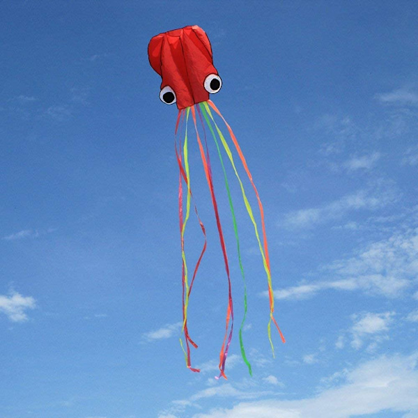 Kite Pakke 3 Farver Smuk Stor Nem Flyver Drage til Børn-Software Octopus-It'