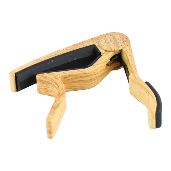 Gitarr Capo Aluminiumlegering Massivt Trä Akustisk Elektrisk Gitarr Ukulele Stämningsklämma