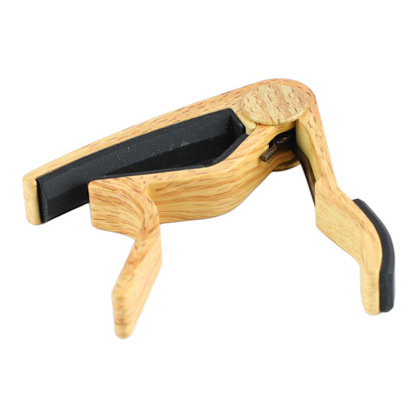 Guitar Capo i aluminiumlegering og massivt træ til akustisk, elektrisk guitar og ukulele