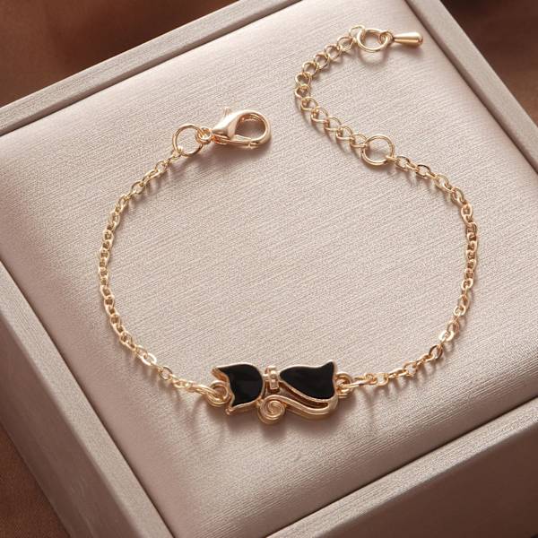 9 stk. Delikate Guld Armbånd til Kvinder, Justerbare Lagdelte Armbånd Søde Onde Øjne Ovale Kæde Dame Smykker, Bedste Gaver til Familie eller Venner