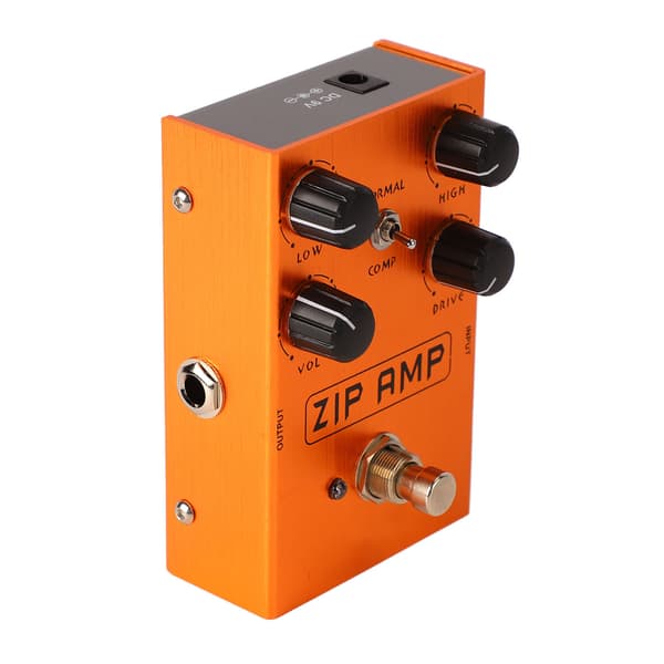 Elektrisk gitarr effektpedal för dist och overdrive AN 39 Orange