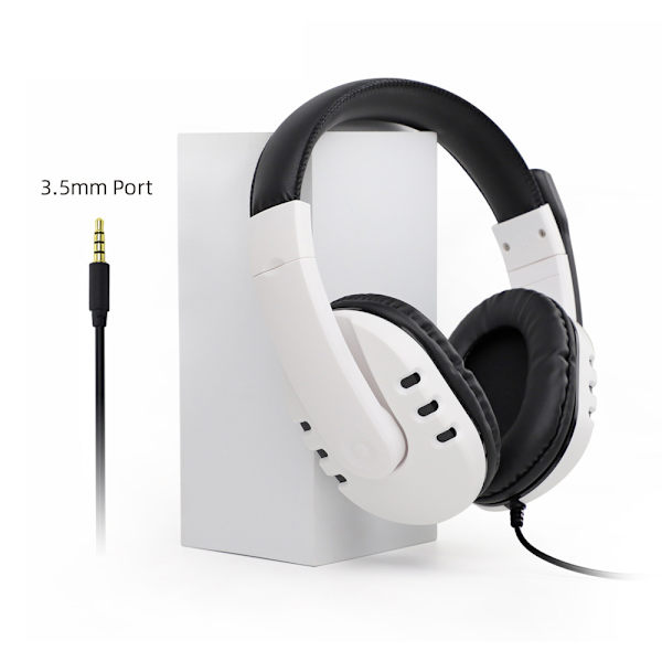 Ps5/Ps4/Xbox/Pc Datamaskin Tre i Én Hodetelefoner for Gaming, Ps5 Kablede Hodetelefoner