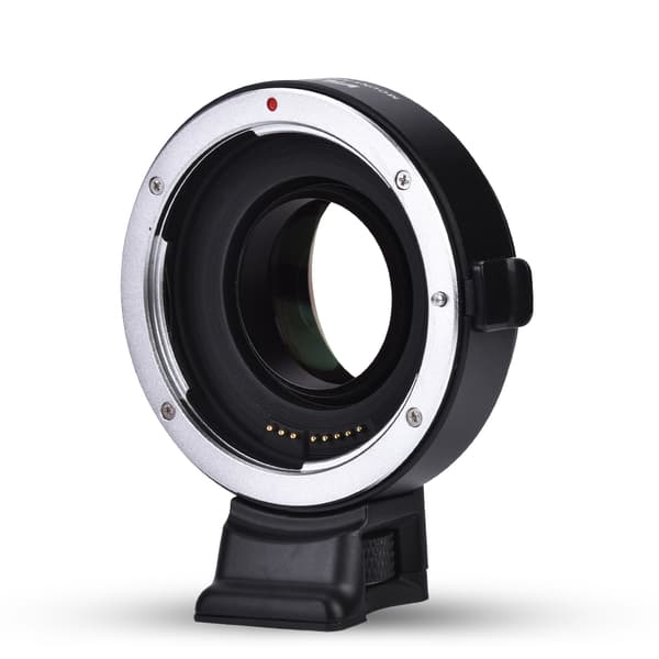 Metal elektrisk autofokuslinseadapter til Canon EF-objektiv til Sony APS-C-kameraer