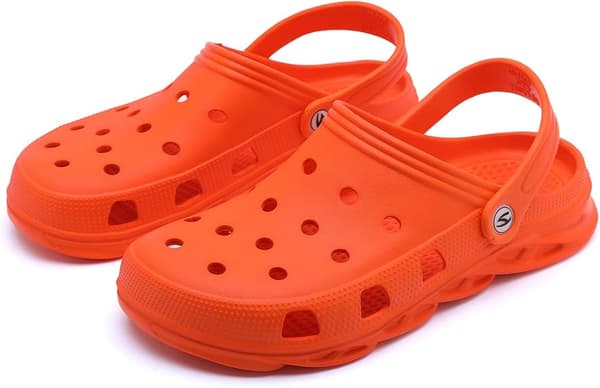 Havehavesko til mænd og kvinder (orange)