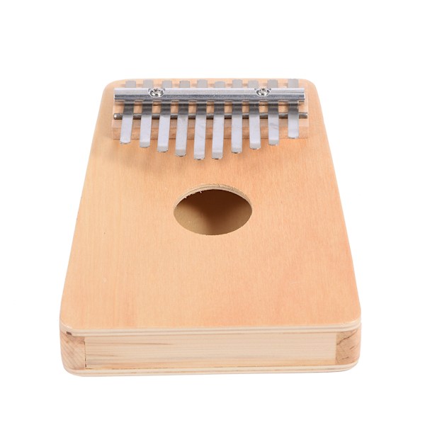 Træ Kalimba Finger Tommelfinger Piano 10 8 Nøgle Dekoration Instrument Legetøj (10 nøgler)