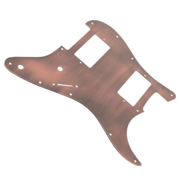 Gitarrer Koppar HH Pickguard & Bakplatta Tremolo Hålrumslock för ST Gitarr