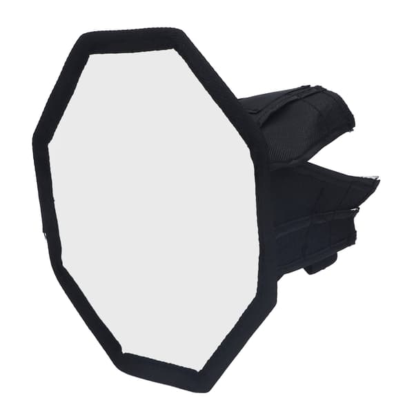 Kamera Softbox Nylon Åttekantet 20 cm Sammenleggbar Blitslys Diffuser Softbox med Oppbevaringspose for Fotografering