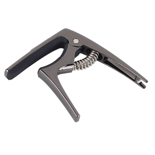 Gitarr Capo Metall 3 i 1 Bärbar för Akustisk Elgitarr Ukulele Tillbehör Svart