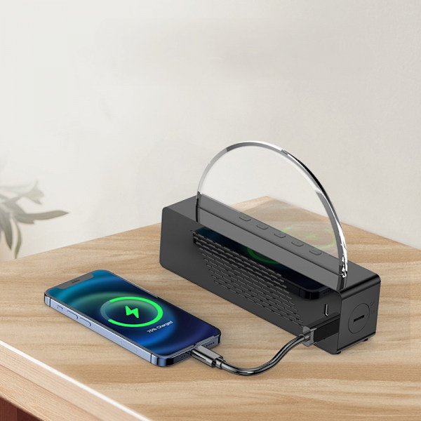 Solopgangs vækkeur, Wake Up Light Dawn Simulator, Sengetidslampe Multi Color Nattelys med USB-oplader, Søvnhjælp