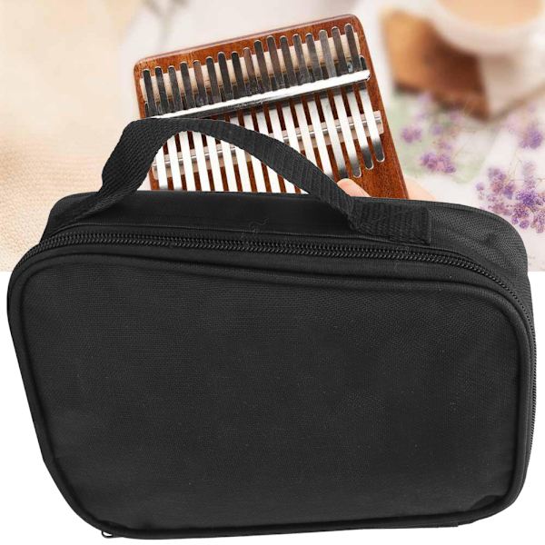 Vattentät Kalimba Väska Oxfordtyg Universell för 10/15/17 Tangent Musikinstrument Tillbehör