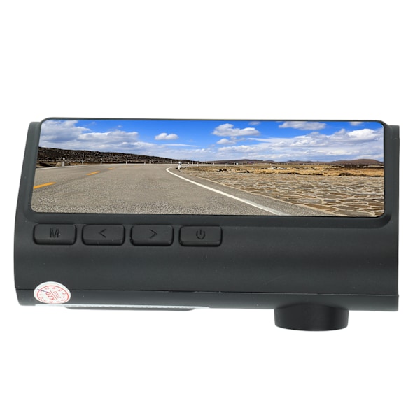 Dubbel Dash Cam 3,3 tum WiFi 1080P HD Smart Loop Recording Dashboard Driving Recorder för bil