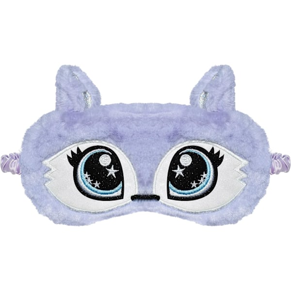 Sød Ræv Plys Søvnmaske Øjenmaske Sovende Maske Sjov Dejlig Dyr Blød Fluffy Øjendække Blindfold Øjenskygge til Børn Piger og Voksne